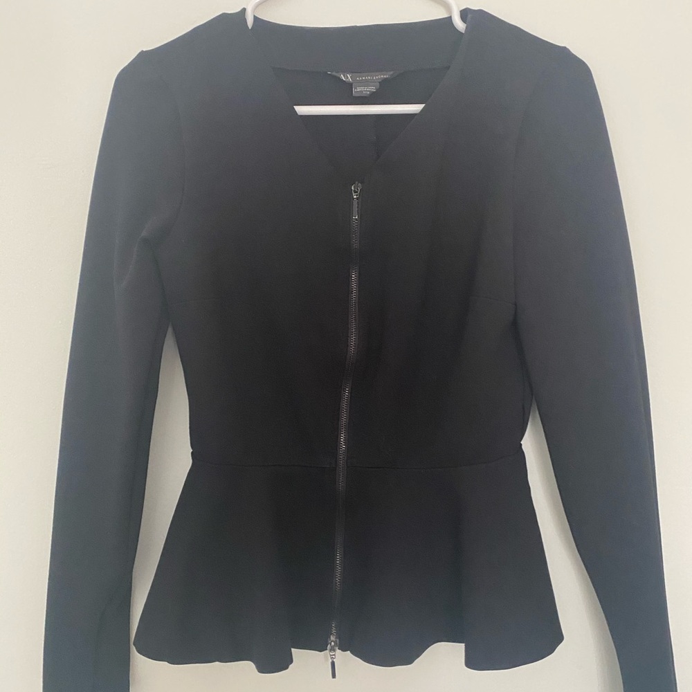 A/X Armani Exchange Peplum Jacket